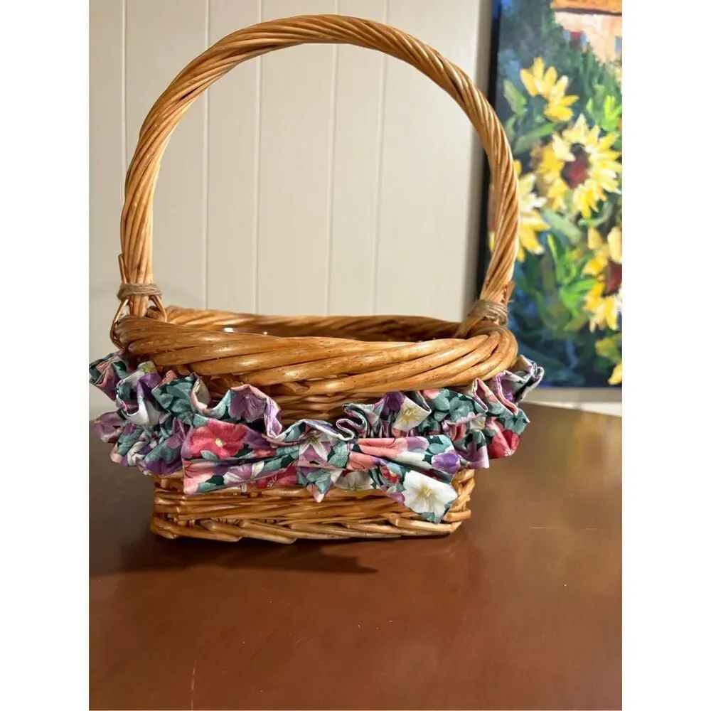 Longaberger Ruffle, Basket, Large